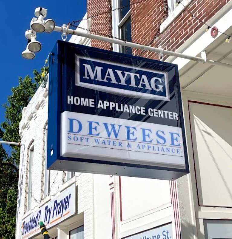 Custom building sign